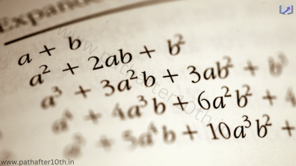 Algebra formulas