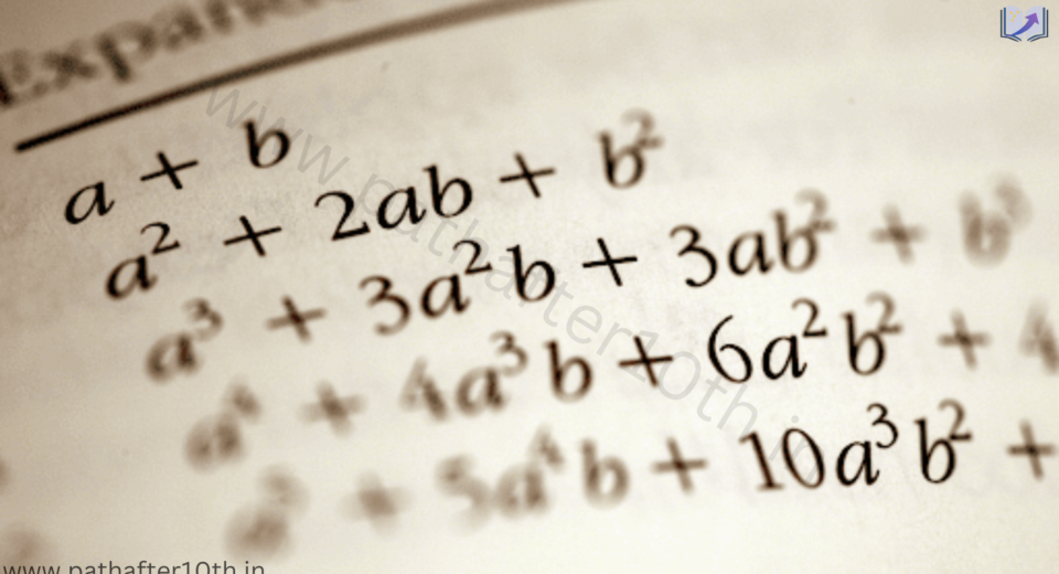 Algebra formulas