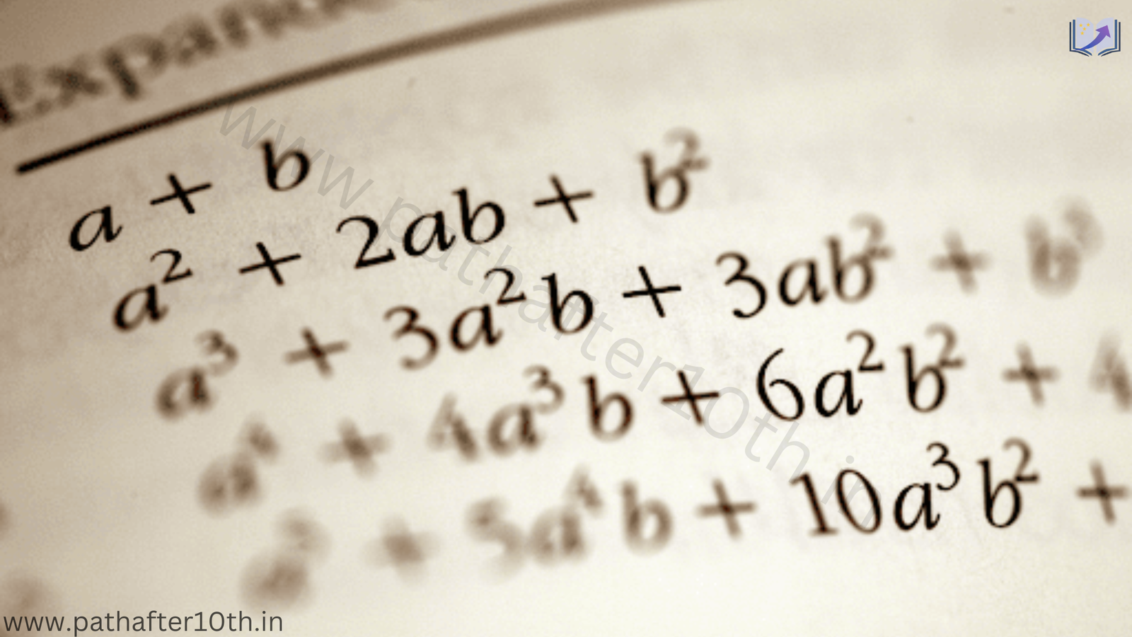 Algebra formulas